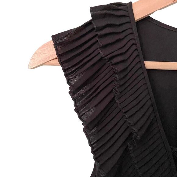 Delfi Collective Black Bonnie Lace-Up Ruffle Jumpsuit - Picture 11 of 16